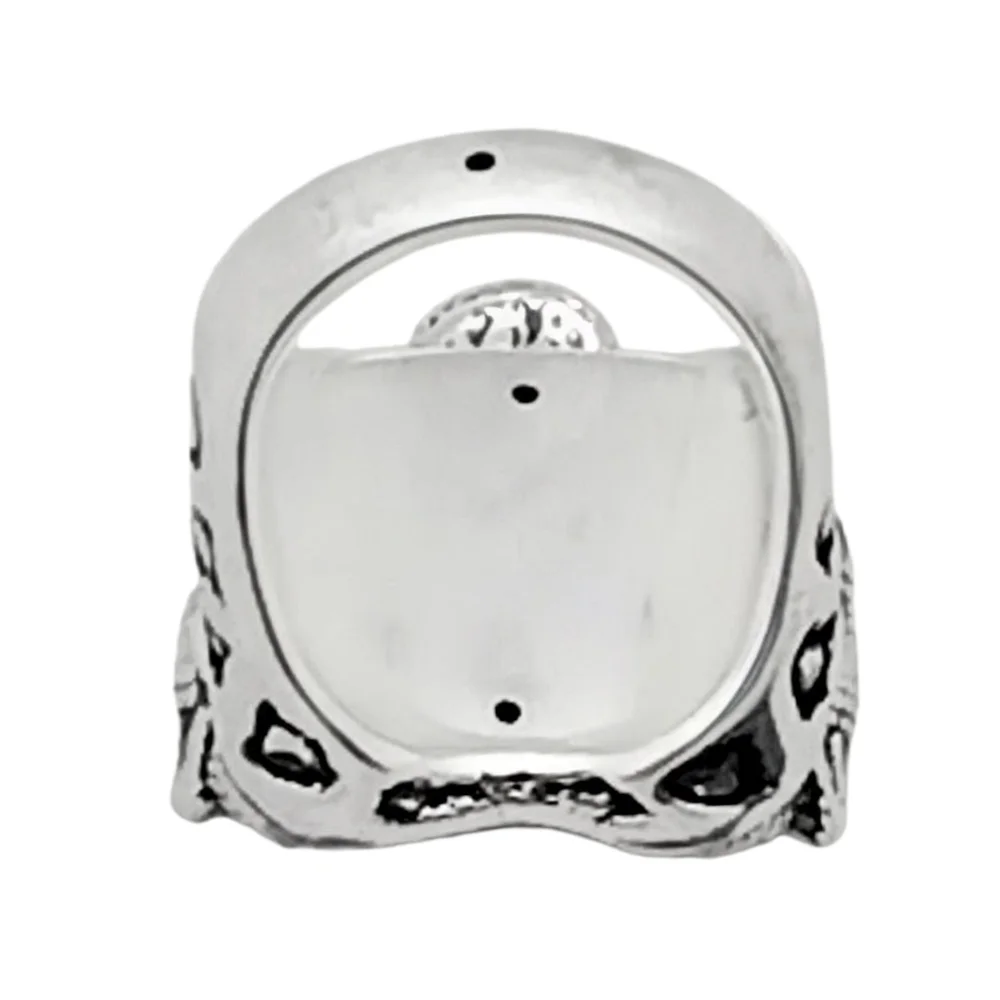 Three Cheetah Head Sterling Silver Ring | 10 Grams | Size 8 | NWOT